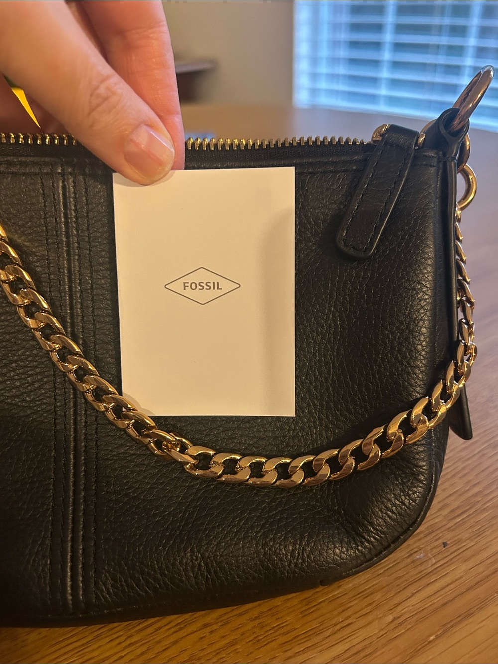 Fossil Jolie Mini Baguette
Crossbody 🖤👜 - Picture 3 of 11